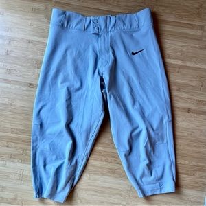⚾️NIKE knicker style baseball pants - M